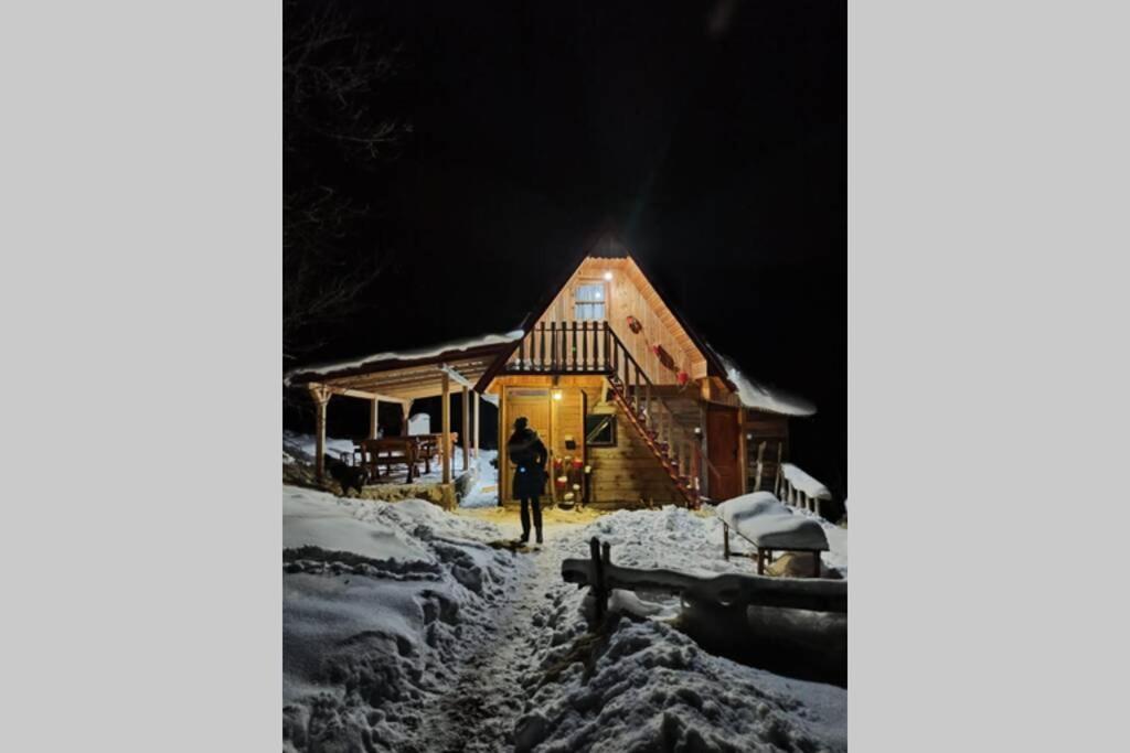 Log Cabin Uvac Nova Varoš Eksteriør bilde
